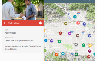 west nile virus map