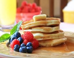 stack of pancakes