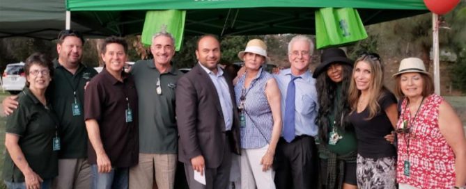 NVCC, Nazarian and Krekorian at July 4th in the park