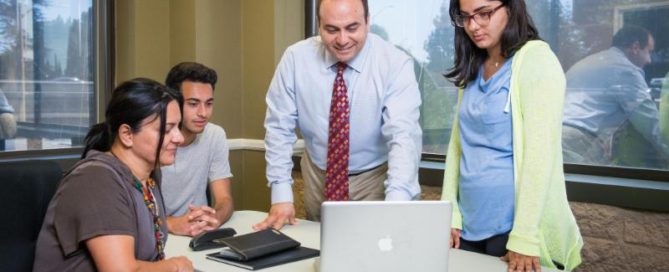 Assemblymember Nazarian and interns