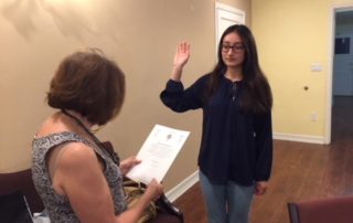 Swearing in Eileen