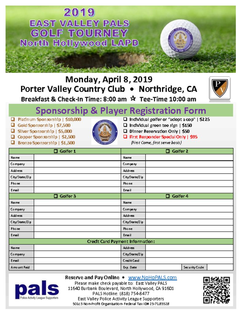 thumbnail of 2019 PALS Golf Registration QR