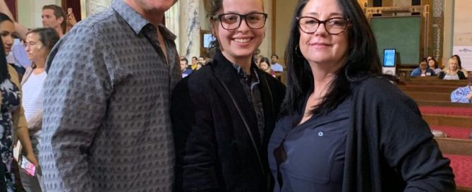 Harvest Moon Kitchen Owners Awarded at City Hall