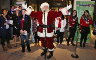 Santa at Light Up Valley Village