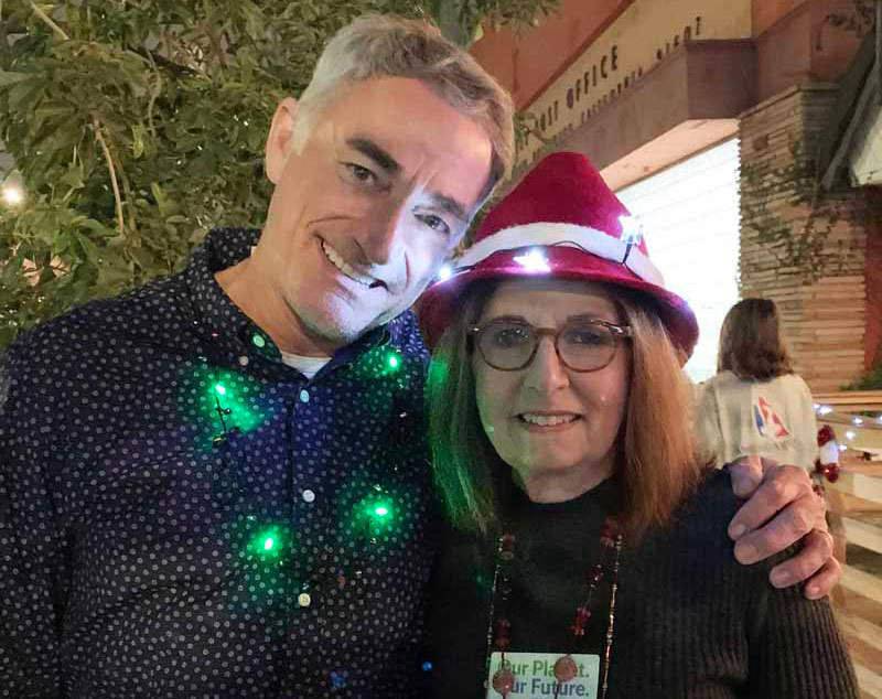 Tony & Ginny at Light Up Valley Village