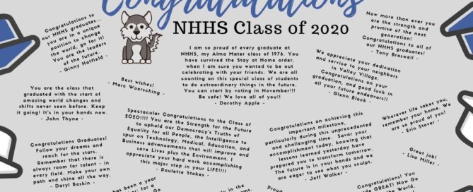 NHHS Congratulations