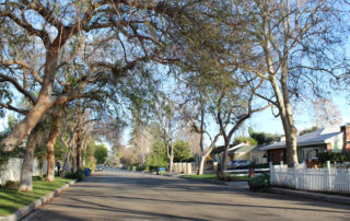 street in valley village