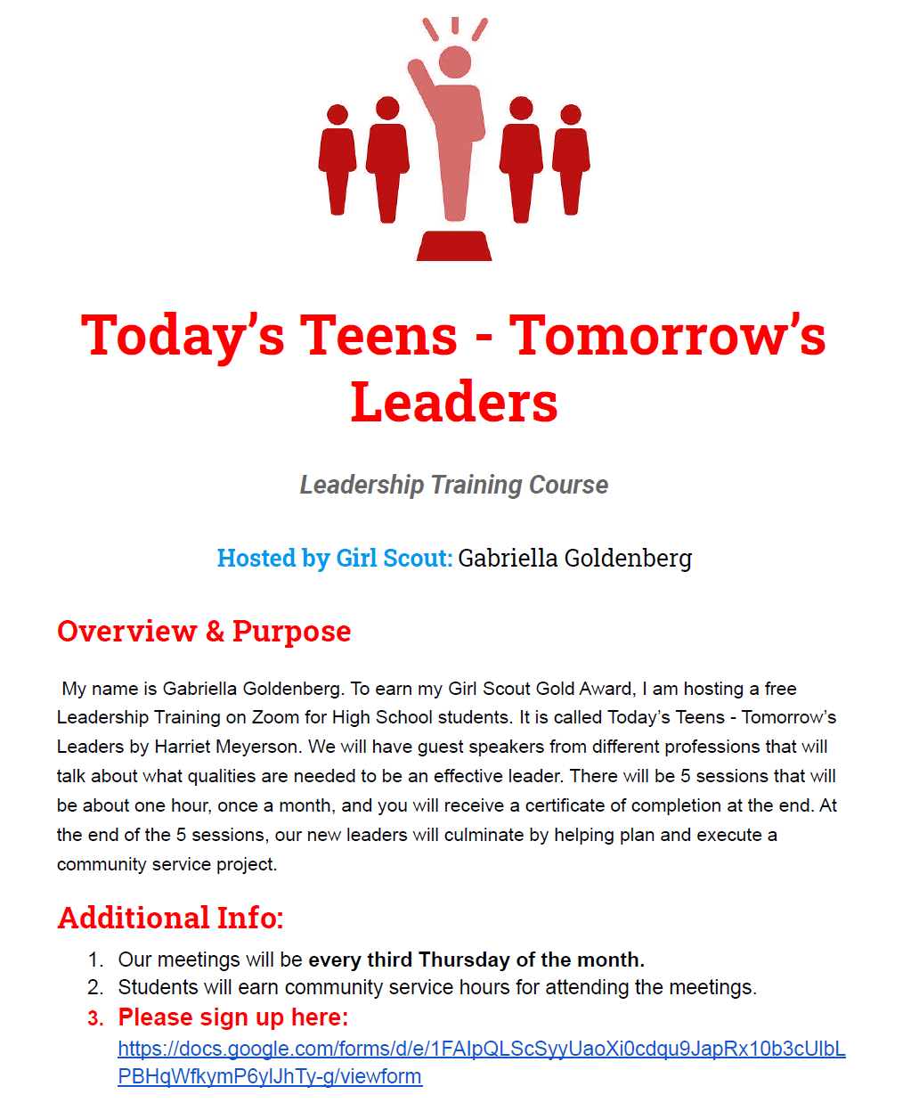 Leadership Training Course