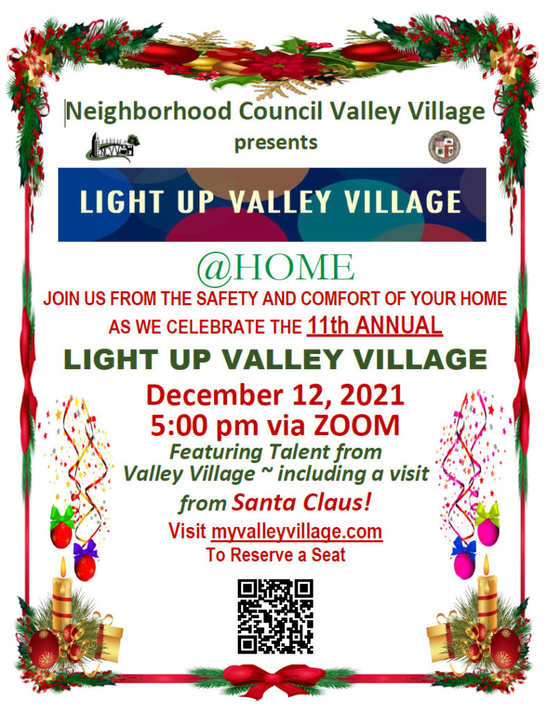 LUVV@Home Flyer Holiday Message