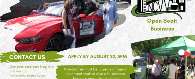 NCVV Open Business Seat