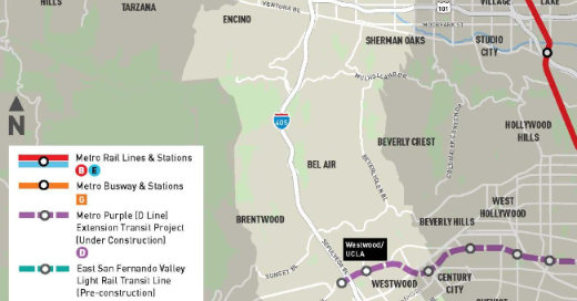 Sepulveda Corridor Map