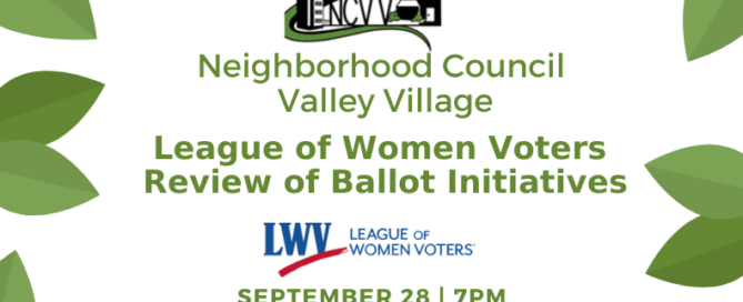 NCVV Ballot Measures