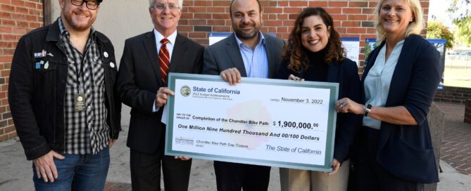 Check for completion of the bike path