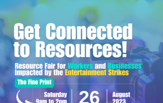 Film Strike Resource Fair