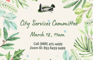 City Services Meeting