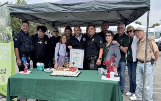 Coffee with the cops celebrates senior lead Rob Benavidez