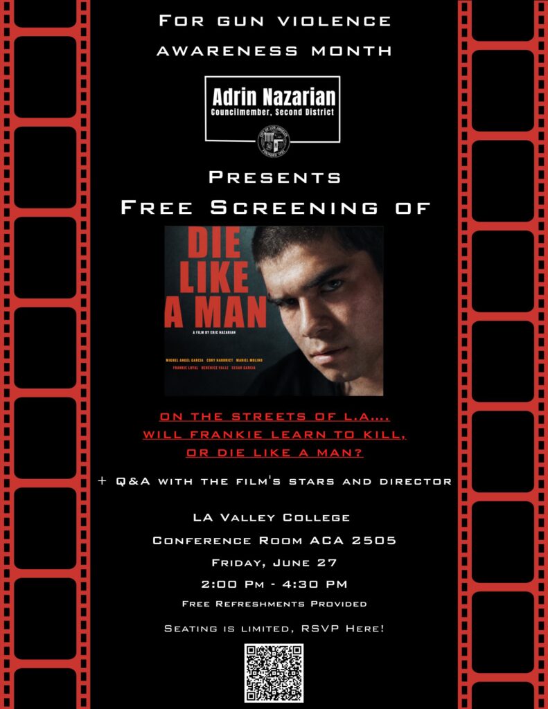 Die like a man screening