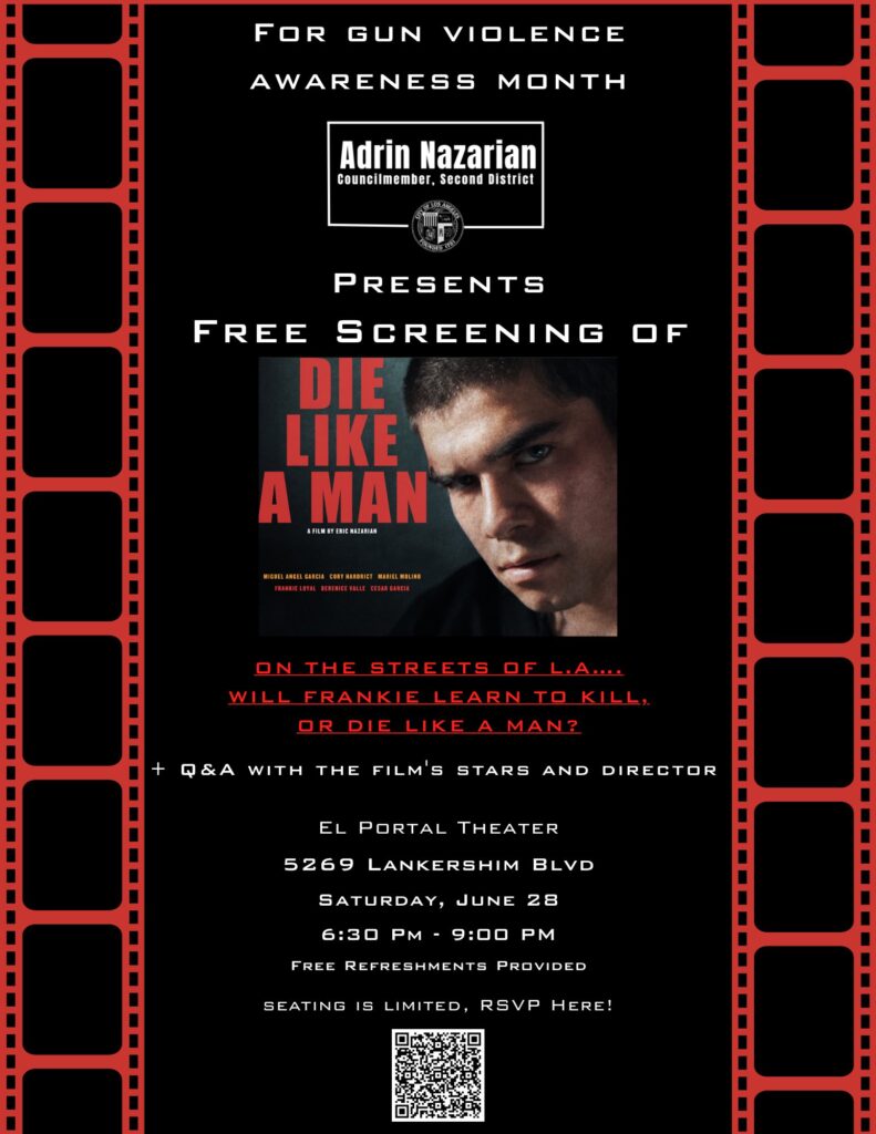 Die like a man screening