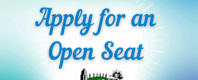 Apply for an open seat