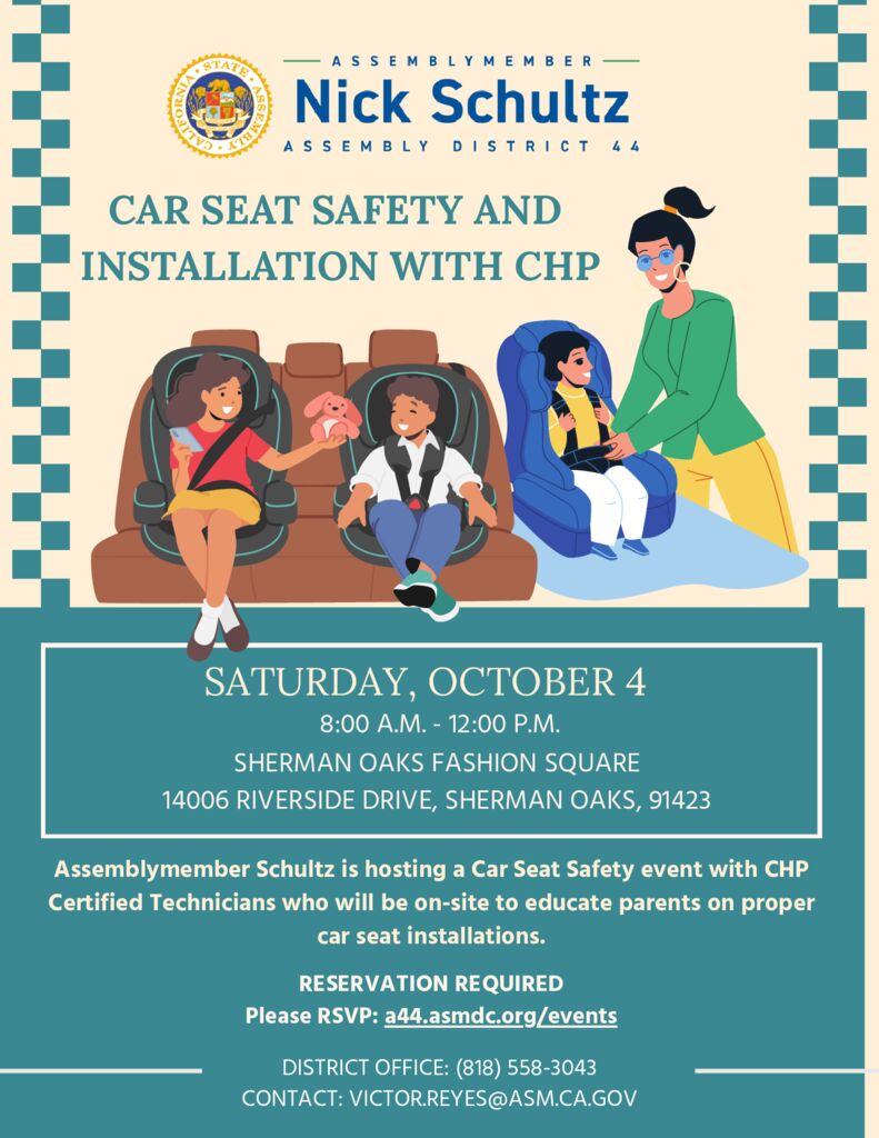 thumbnail of October Car Seat Safety Event Flyer