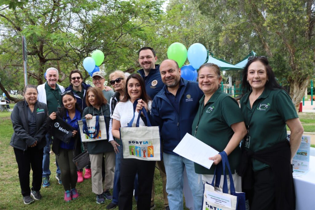 Earth Day group shot