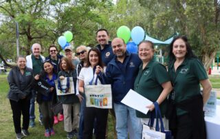 Earth Day group shot