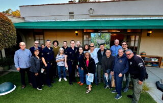 Neighborhood watch attendees