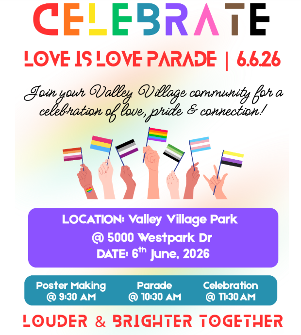 Celebrate Love is Love Parade June 6 2026