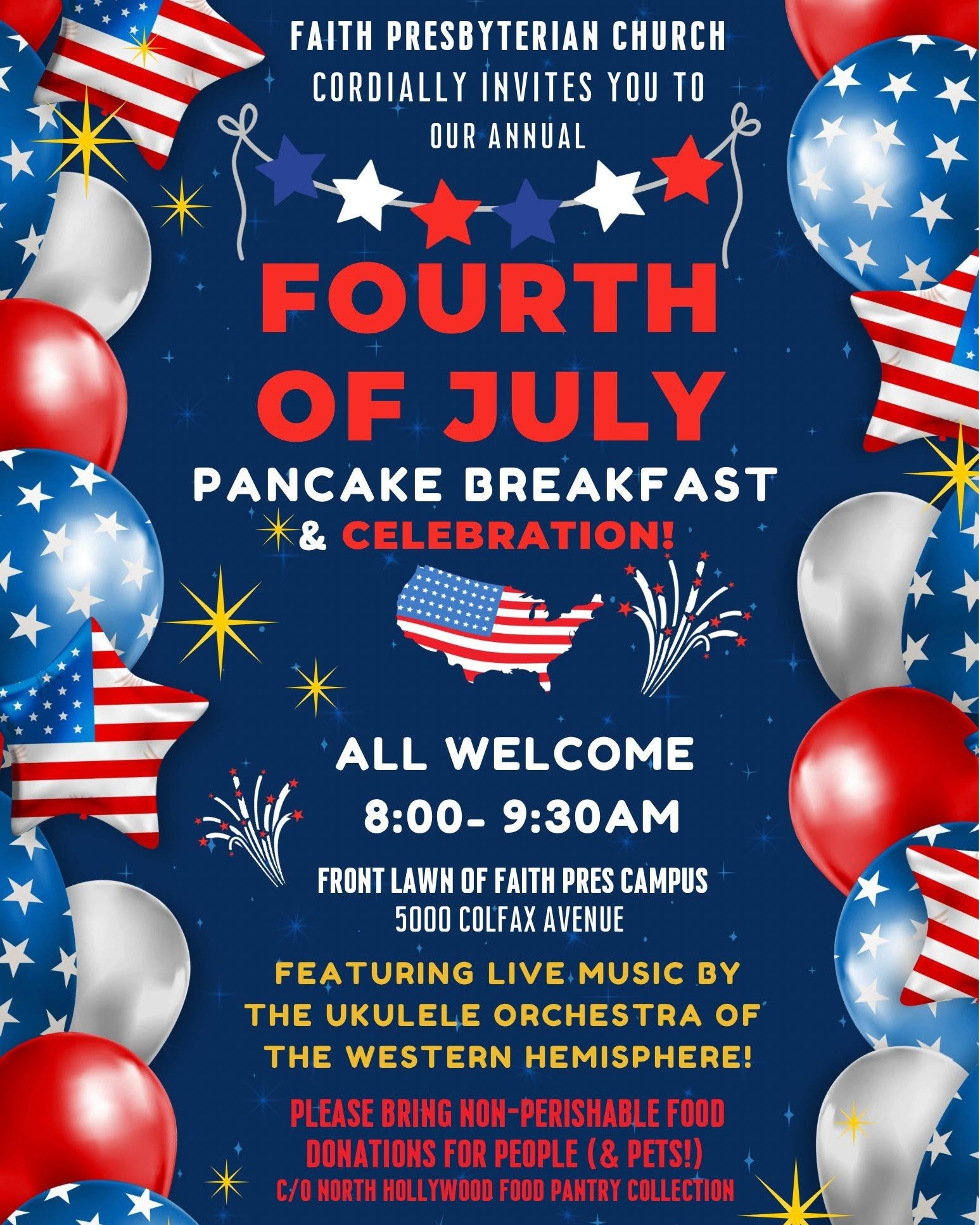 pancake breakfast invite