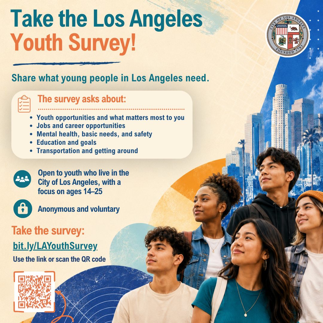 youth survey Take the Los Angeles Youth Survey
