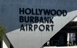 Hollywood Burbank Airport NEW Terminal Exterior 10-8-26