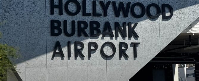 Hollywood Burbank Airport NEW Terminal Exterior 10-8-26