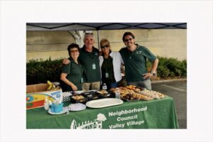 4 NCVV Board Members at the refreshment table